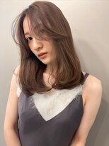 ボタン ハカタ(VOTAN hakata)&nbsp;【YU_KA】顔まわりカット×ミディアムヘア