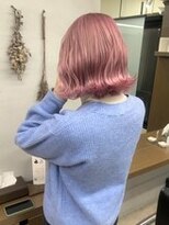 ディア(.eer)&nbsp;【.eer/ディア】ピンクラベンダー/切りっぱなしボブ