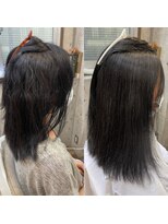 カシュカシュ(cache cache)&nbsp;酸性ストレート　用賀　縮毛矯正