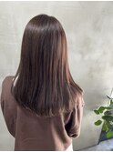 【札幌円山】イルミナカラー/ピンクベージュ/透明感カラー