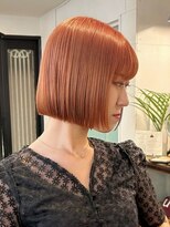 アンプラグド(unplugged)&nbsp;オレンジ切りっぱなしボブ