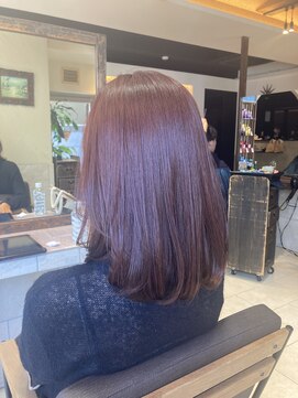 ヘアリゾート粋 ティガ 池袋店(tiga) 艶プラス暖色系カラー♪