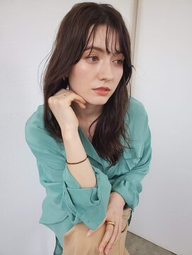 ガーランド (Garland) シースルー2wayバング×ゆるふわミセスロング