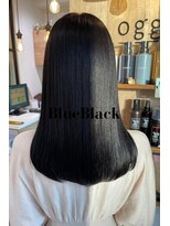 シャルムバイケンジ(Charm.by KENJE)&nbsp;【ブルーブラック】銀座/似合わせカット/トリートメント/カラー