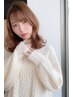 【暖色系にオススメ】カット＋ブリーチなしダブルカラー＋3STEPTR ￥12000