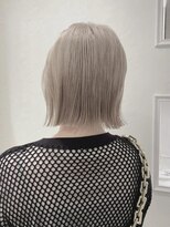 ヘアースペースブルーム リアン 岡町店(HAIR SPACE BLOOM Lien)&nbsp;【岡町/ケアブリーチ】ハイトーン/ミルクティベージュ