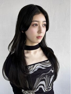 ケア 神戸(CARE) 艶韓国×顔周りレイヤースタイル