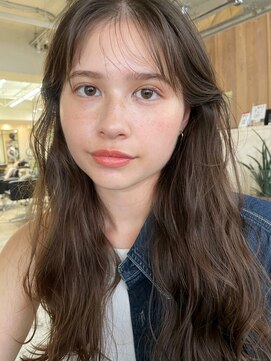 ベル 銀座5丁目店(Belle) 薄め前髪と透明感グレーベージュ【銀座】