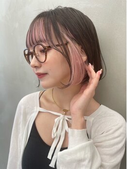 ココ なかもず店(COCO)の写真/【なかもず×color】多くの薬剤から髪質に合ったカラーでナチュラルで柔らかく見える透明感カラーもお任せ!