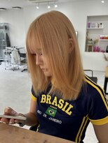 ウル 岡山駅店(ULu.)&nbsp;ミルクティーベージュ　　髪質改善トリートメント岡山