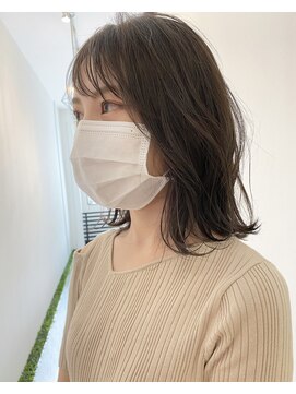 エルガ バイ コバルト(LGA by cobalt) 20代30代★大人かわいい☆外ハネ×ナチュラルひし形ボブ