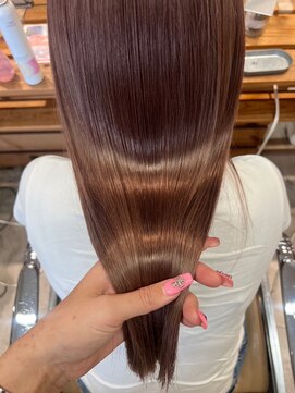 メロウマン(mellowman) ピンクブラウン20代30代40代ハイライトブリーチダブルカラー立川