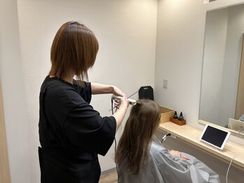 ディアーズ つくば竹園(Dears)の写真/≪オーダーメイド施術×マンツーマン施術×個室≫あなただけの贅沢空間[つくば市竹園/髪質改善専門サロン]
