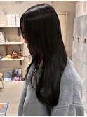 インナーカラーイヤリングカラーダブルカラーベージュカラー韓国