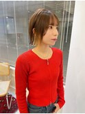 大人美人イヤリングカラーハイトーンホワイトベージュ