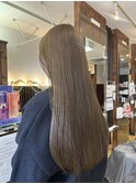 【青木菜月】ワンカラー　オリーブベージュ　オージュア
