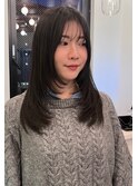 イメチェン外ハネボブ美髪×ブリーチなしレイヤー韓国[表参道