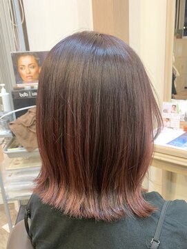 アルターリール(aL ter Rire) イメチェン/外ハネボブ/美髪/ワイドバング/鎌取/福原遼華