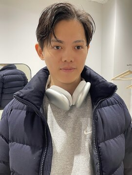 インヤン 下北沢(Yin Yang) ニュアンスパーマ/センターパート/ナチュラルヘア