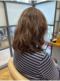 ゆるふわスタイル×ニュアンスカラーデジタルパーマ30代40代50代