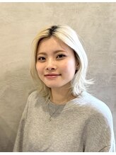 エッジ ヘア メイク(edge hair +make) 大坂 望心