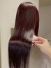 【おすすめ☆感動美髪】カットカラー+髪質改善TR[資生堂サブリミック]￥19000