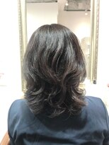 ヘアー グリーン(hair green) 40代50代60代/レイヤーカット/黒髪スタイル/大人レイヤー