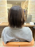 切りっぱなしボブ♪