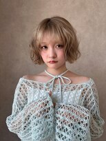 ミューバイケンジ(miu by KENJE) ミルクティー×ミニボブ