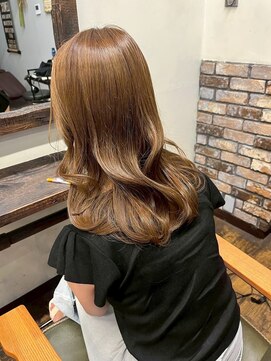 アレンヘアー 梅田店(ALLEN hair) レイヤーカット/モカベージュ