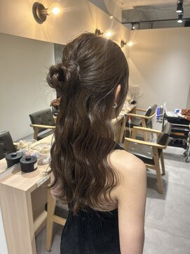 パトゥ 京都四条烏丸(patou) ハーフアップ