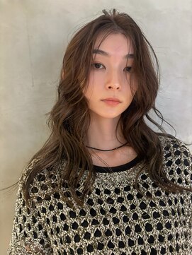 アオイ(aoi.) 薬院【aoi.】イルミナカラーオリーブベージュ