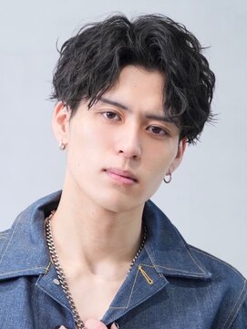 フィフス 仙台(fifth) 仙台センターパートツイストスパイラルパーマ波巻きパーマウルフ