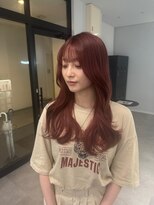 ナンバー 竪町(number+)&nbsp;透明感艶感抜群♪20代30代ダブルカラーブリーチラベンダーピンク