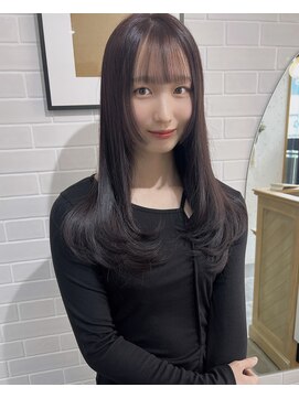 ジーナ 姪浜(Zina) ＊ワンカールで簡単レイヤーカット　福岡/姪浜