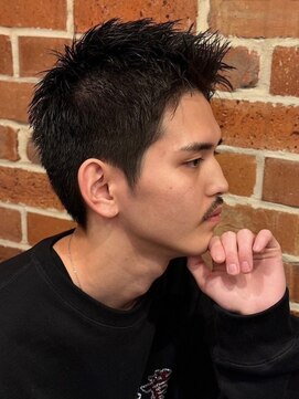 ヒロギンザ 銀座一丁目店(HIRO GINZA) 爽快ツーブロック！ワイルドな男前スパイキーショート