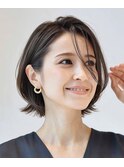 【大人女性】シンプルボブ