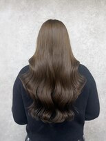 ミニム ヘアー(minim hair)&nbsp;【minim×りの】ブリーチなしダブルカラーオリーブベージュ