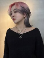 クペウヘイヴン(cope'u HAVEN)&nbsp;原宿/ウルフカット レイヤー デザインカラー ルーツカラー