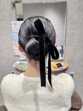 【海浜幕張 Ripple】24mmベロアリボン×大人タイトシニョン