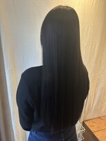 ココカラヘアー ニコ(cococara hair nico)&nbsp;ブルーブラック/ロングボブ/高発色カラー