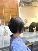 ダダ ヘアサロン(DADA Hair Salon)&nbsp;くびれ前下がりショートボブ