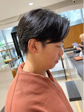 ピークアブー ワン(PEEK-A-BOO ONE) センターパートメンズショートメンズヘアビジネスマンヘア