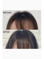 スパセレーノ&nbsp;スパで根元の立ち上がりが良くなり、頭皮が見えなくなりました！