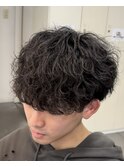 シャドウパーマ/波巻きパーマ/ツイストスパイラルパーマ