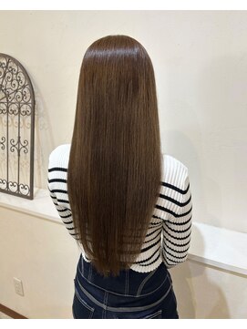 セットアップ 岡山北長瀬店(SET-UP) ヘーゼルベージュ大人ガーリーロング