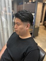 オモテサンドウ バーバー(OMOTESANDO BARBER)&nbsp;7:3フェードスタイル　福岡流