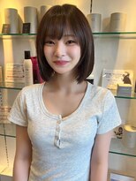 ラパンセ ブルー(LA PENSEE BLEU)&nbsp;ぷつっとボブ　艶ベージュ