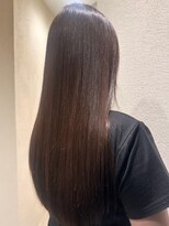 美々百花 ザスパ(美々百花 theSPA)&nbsp;ダークブラウン 髪質改善ストレート 艶髪 透明感カラー