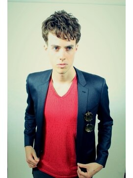 アビリティ ヘアー(ability hair) 爽やか2ブロックニュアンスパーマ アレンジ1